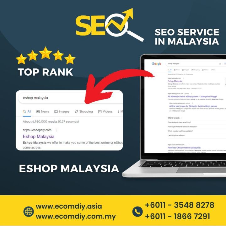 top rank in google malaysa